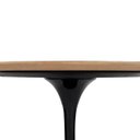 Ver imagem 2 de Mesa de Jantar Tulipa Saarinen Redonda 90cm - Freijó - Preto