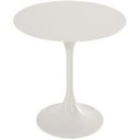 Ver imagem 1 de Mesa Lateral Tulipa Saarinen Redonda 41 cm Laqueada - Branco