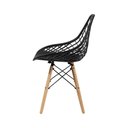 Ver imagem 5 de Kit Mesa Eames Vidro 90cm + 4 Cadeiras Kaila Dsw Seat&Co