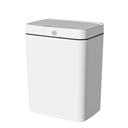 Ver imagem 4 de Lixeira Automática Retangular 14 Litros com Sensor Branca