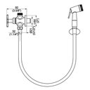 Ver imagem 2 de DUCHA HIGIÊNICA PERFLEX 10307710 1984 C67 EVEN DN15