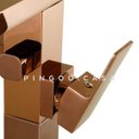 Ver imagem 3 de Misturador para banheira Monocomando de Piso Santa Maria Pingoo.casa - Dourado rose