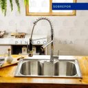 Ver imagem 2 de Cuba para Cozinha Gourmet Pia Aço Inox com Acessórios Nawa 50x40 Cm Pingoo.casa