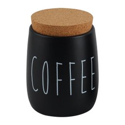 Lata Porta Condimento OAK Coffee Preto - 1