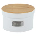 Ver imagem 1 de Lata Porta Condimento Matte Cookies Branco