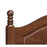 Quarto Casal Queen 3 Peças Madeira Maciça Ouro Q7 Café FNT - 10