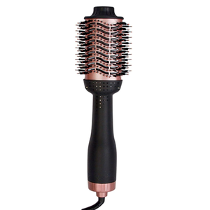 Escova Secadora de Cabelo Profissional Bivolt 1300w Elétrica Rotativa Íons 3 Temperaturas Anti-frizz