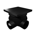 Ver imagem 1 de Caixa de Passagem e Inspeção de Esgoto com Válvula Capacidade 7 Litros Cor Preto Durín