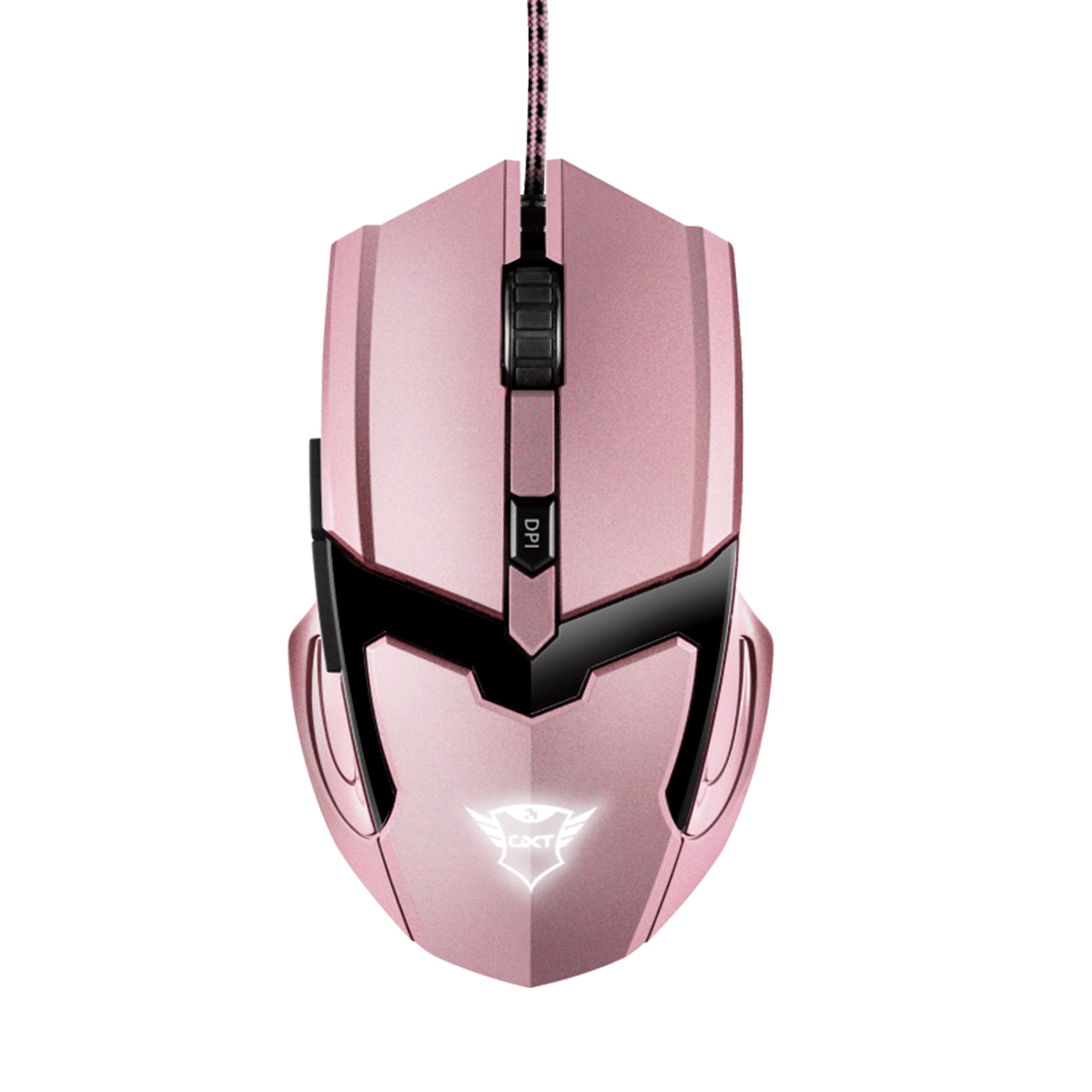 Mouse Gamer Led Gxt 101p Gav Pink Rosa 4800dpi 6 Botões MadeiraMadeira