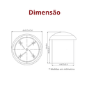 Ver imagem 3 de 25 Unidades Protetor para Vergalhão com Bitola de até 25mm Cor Vermelho Durín