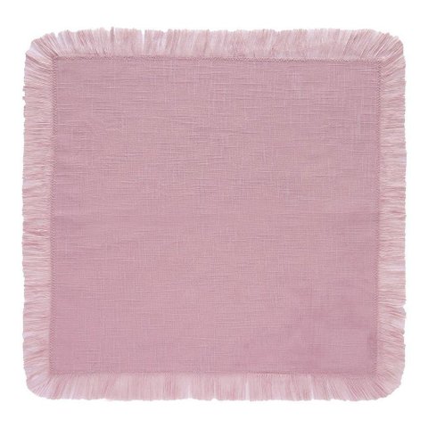 Guardanapo Copa e Cia Coloratta Franjas Rosa Vintage