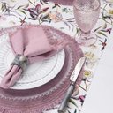 Ver imagem 5 de Guardanapo Copa e Cia Coloratta Franjas Rosa Vintage