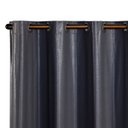 Ver imagem 2 de Cortina Daily Varão 1,5m Blackout PVC 2,20MX1,30m Sala Quarto Prata