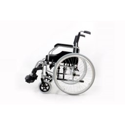 Cadeira de Rodas Alumínio Dobrável Assento 46 Dellamed D600 - 1