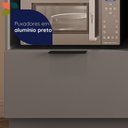 Ver mais imagens de Cozinha Telasul Lumina 4 Peças com Paneleiro para Forno e Micro 6 Portas e 4 Gavetas Cinza