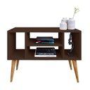 Ver imagem 2 de Rack Retro Pés Palito para Tv Paris com 4 Nichos - Imbuia