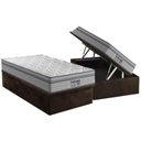 Ver imagem 1 de Cama Box Baú Solteiro: Colchão Molas Ensacadas Probel MasterPocket ProDormir Springs Luxo + Base CRC