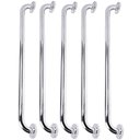 Ver imagem 1 de Alça Barra de Apoio Inox Kit 5 Uni Suporte Gestante Idoso Criança Corrimao Casa Banheiro Casa Box Ec