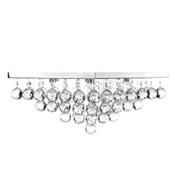 Lustre De Cristal Legitimo Classic Square 40x40 Maravilhoso - 3