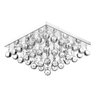 Lustre De Cristal Legitimo Classic Square 40x40 Maravilhoso - 1