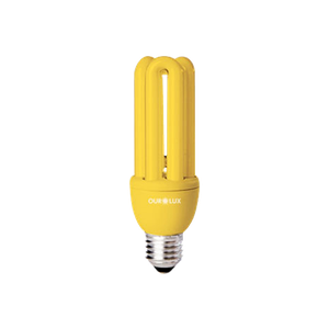Lâmpada Fluorescente Anti-inseto 3u 20w - Ourolux - 80% Economia - 220v