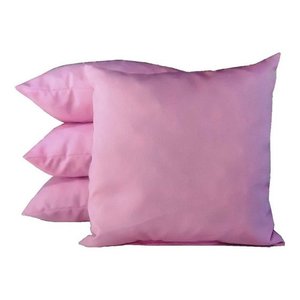 Almofáda Cheia para Sofá Cor Lisa a Sua Escolha 60 x 60 cm - 1Unidade - Rosa - Liso