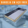 Estufa Ouro Curva Vitrine 4 Bandejas Para Salgado Expositor Aquecedor - Edanca 220 V - 3