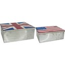 Ver imagem 1 de Nation Caixa Organizadora Metal Color 2pç