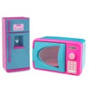 Ver imagem 1 de Kit Mini Brinquedo Cozinha Geladeira E Microondas