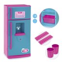 Ver imagem 2 de Kit Mini Brinquedo Cozinha Geladeira E Microondas
