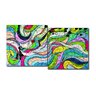 Conjunto com 2 Lindos Quadro Decorativo Originais Pintados a Mão Medindo 73x136 Cm - 3