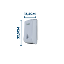 Ver imagem 2 de Dispenser Suporte para Papel Higiênico Interfolhado Cai Cai Trilha