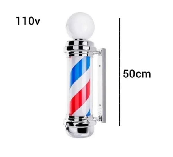 Barber Pole Poste De Barbeiro 110v - 2