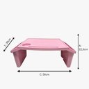 Ver imagem 4 de Bandeja Hospitalar Multifuncional 45cm X 30cm Resistente Rosa