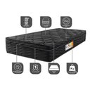 Ver imagem 3 de Colchão Solteiro Cama Inbox Ortofirm Black 88x188x28 One Face Espuma D33 Preto