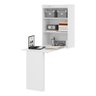 Mesa Dobrável Multiuso Armário de Parede Branco - 2