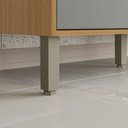 Ver imagem 6 de Balcão de Cozinha 120 cm Colors 3 Portas 2 Gavetas Freijó/Moss - Kits Paraná