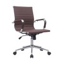 Ver imagem 2 de Kit 10 Cadeiras de Escritório Diretor Eames em Couro - Café