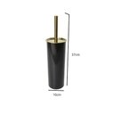Ver imagem 2 de Escova Sanitária Preto e Dourado Aço Inox Fineza