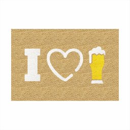 Tapete Capacho Decorativo I Love Chopp Eu Amo Cerveja 60x40.:azul Royal - 6 Tapete Capacho Decorativo I Love Chopp Eu Amo Cerveja 60x40.:azul Royal - 6