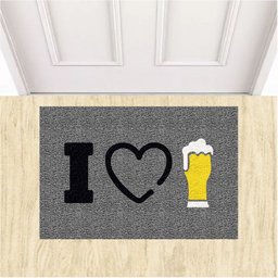 Tapete Capacho Decorativo I Love Chopp Eu Amo Cerveja 60x40.:azul Royal - 11 Tapete Capacho Decorativo I Love Chopp Eu Amo Cerveja 60x40.:azul Royal - 11