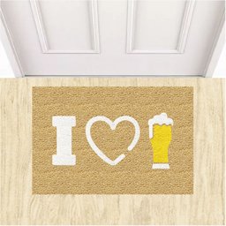 Tapete Capacho Decorativo I Love Chopp Eu Amo Cerveja 60x40.:azul Royal - 5 Tapete Capacho Decorativo I Love Chopp Eu Amo Cerveja 60x40.:azul Royal - 5