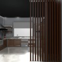 Ver imagem 1 de Brise Wpc 2,90mx10cmx5cm - Divisor de Ambientes