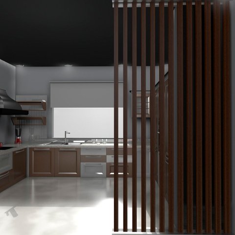 Brise Wpc 2,90mx10cmx5cm - Divisor de Ambientes