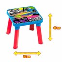 Ver imagem 4 de Mesa com Cadeira para Atividades - Hot Wheels - Fun Divirta-se