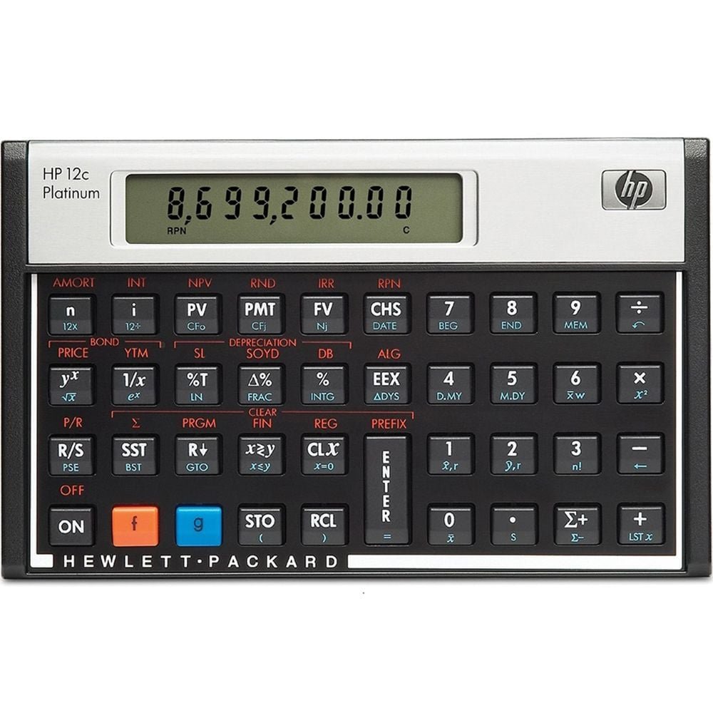 Calculadora Financeira Hp 12c Platinum