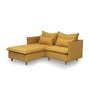 Ver imagem 4 de Sofá Modular 2 Lugares com Chaise e Pé Madeira Sôma CabeCasa MadeiraOriginals