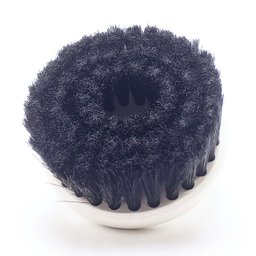 Escova Rotativa Soft 100mm Branca Para Couro com Eixo Copetec - 2