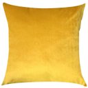 Ver imagem 3 de Kit 3 Almofadas Composê Veludo Amarelo Liso