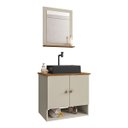 Ver imagem 1 de Gabinete Banheiro Deli Torino Prt Torneira Valv Click Black